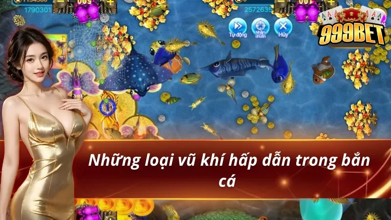 Tổng hợp các loại vũ khí hiện đại để hạ gục boss tại nổ hũ bắn cá 