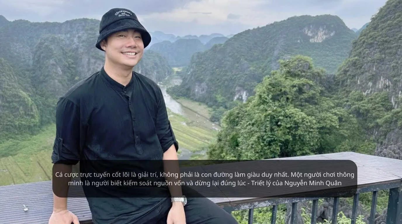 Nguyễn Minh Quân - Người Đưa 999BET Trở Thành Nhà Cái Uy Tín 2 Chuyên gia Nguyễn Minh Quân chia sẻ về tư duy cá cược có trách nhiệm tại 999BET